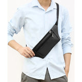 Women Waist Bag Belt Fanny Pack Hip Pouch Leather Pockets