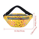 Colorful Women's Waist Bag Bum Bag Mobile Phone Pouch Purse Chest Bag