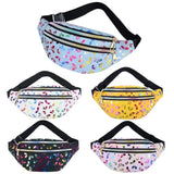 Colorful Women's Waist Bag Bum Bag Mobile Phone Pouch Purse Chest Bag