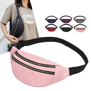 Women Waist Bag Fanny Pack Shoulder Belt Packs Travel Phone Pouch Lady Purse