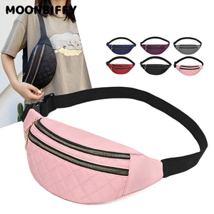 Women Waist Bag Fanny Pack Chest Shoulder Belt Packs Party Lady Purse Bum Bags