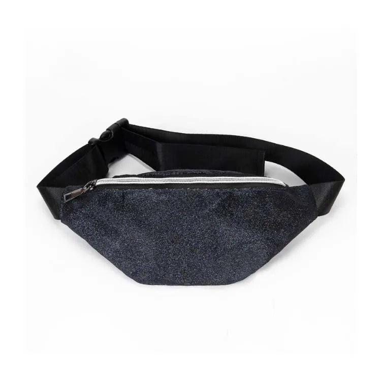 Sequins Waist Bag Women Fanny Packs Female Shoulder Chest Bag