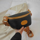 Waist Bag Women PU Leather Fanny Pack Female Chest Bags Lady Belt Bag