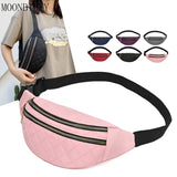 Women Oxford Waist Bag Fanny Pack Chest Shoulder Belt Bag