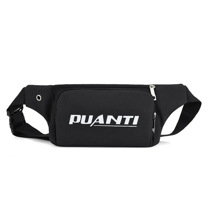Pink Waist Bag Chest Handbag Fanny Pack Unisex Sling Pocket Waist Pack