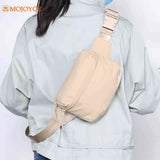Waterproof Nylon Women's Waist Bag Sports Fanny Pack