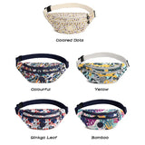 Waterproof Waist Bag Women's Fanny Pack Crossbody Bag