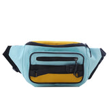 Canvas Waist Bag Women's Fanny Pack Zipper Hip Hop Shoulder Pack