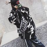 Checkered Waist Bag Zipper Phone Pocket Chest Bag Unisex Fanny Pack