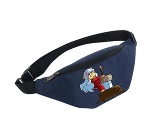 Waterproof Waist Bag Unisex Fanny Pack For Inuyasha Fans