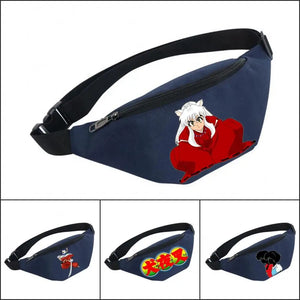 Waterproof Waist Bag Unisex Fanny Pack For Inuyasha Fans