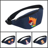 Waterproof Waist Bag Men Unisex Fanny Pack for Himouto! Umaru-chan