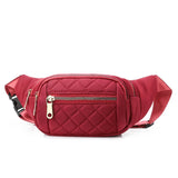 Waterproof Waist Bag Women Fanny Pack Travel Sports Crossbody Chest Bag
