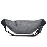 Women Oxford Fanny Pack Geometric Waist Packs Phone Pouch
