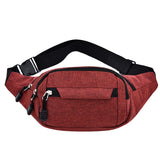 Geometric Waist Bag Fanny Pack Laser Chest Phone Pouch