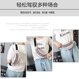 Waist Bags Women Pink Silver Female Belt Bag Geometric Travel Waist Packs