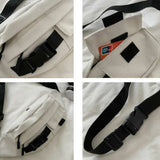 Canvas Fanny Pack Women Harajuku All-match Handbags Daily Ulzzang