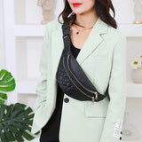 Women's Oxford Waist Bag Fanny Pack Shoulder Crossbody Belt Bags