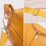 Women's Pu Waist Bag Shoulder Crossbody Chest Belt Fanny Pack