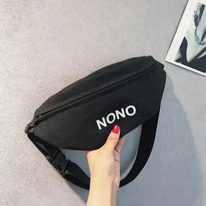 Waist Bag Universal Fanny Pack Outdoor Solid Chest Bag