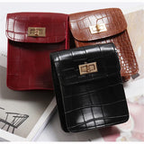 Animal Print Crocodile Pattern Waist Bag for Women