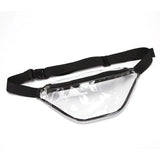 Holographic Waist Bag Pink Silver Fanny Pack PVC Waist Packs