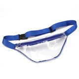 Holographic Waist Bag Pink Silver Fanny Pack PVC Waist Packs