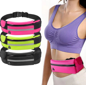 Waterproof Waist Bum Bag Fanny Pack Belt Money For Running Jogging Cycling