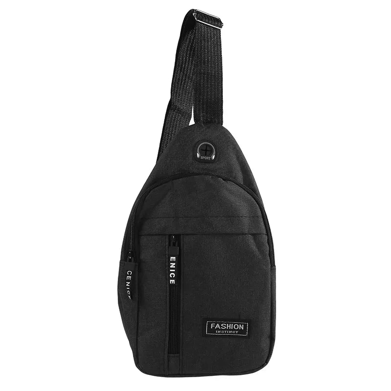 Canvas Waist Chest Bag Crossbody Hip Hop Streetwear Fanny Pack