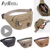 Banano Kangaroo Belly Waist Fanny Pack Bag for Men Women