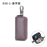 Men's Leather Key Bag Cowhide Wallet Key Pouch