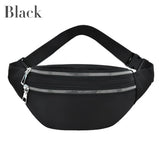 Nylon Waist Pack Bags for Women Fanny Packs Chest Bags Belt Pouch