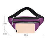 Nylon Fanny Pack for Women Waist Bag Travel Hip Pouch