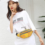 Holographic Waist Pack Fanny Bag Women Belt Money Phone Holder Beach Hip Bum