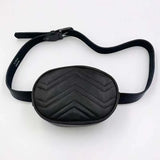 Women's Waist Pack Fanny Pack PU Leather Belt Bag Crossbody Chest Pack