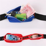Waterproof Double Pocket Waist Pack for Traveling Running Sport