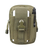 Men's Waist Pack Travel Purse Waterproof Belt Zipper Tactical Fanny Pack