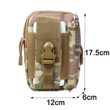 Men's Waist Pack Travel Purse Waterproof Belt Zipper Tactical Fanny Pack