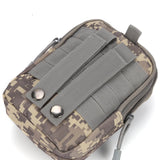 Men's Waist Pack Travel Purse Waterproof Belt Zipper Sport Bag