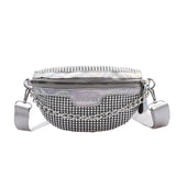 Crystal Waist Bag Punk Chest Bag Bum Pouch