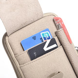 Men's Canvas Waist Pack Casual Bag Travel Purse