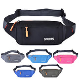 Waterproof Waist Pack Phone Holder Gym Fitness Travel Pouch Pink
