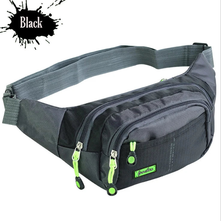 Unisex Waterproof Waist Pack Phone Wallet Pouch Bag