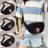 Mask Printing Crossbody Bags for Men Women Travel Climbing