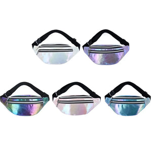 Colorful Fanny Pack Slim Bum Hip Bag Belt Pouch Waterproof