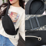 Men Gym Waist Pack Phone Bag, Crossbody Daisy Printing Tote Women Chest Bags
