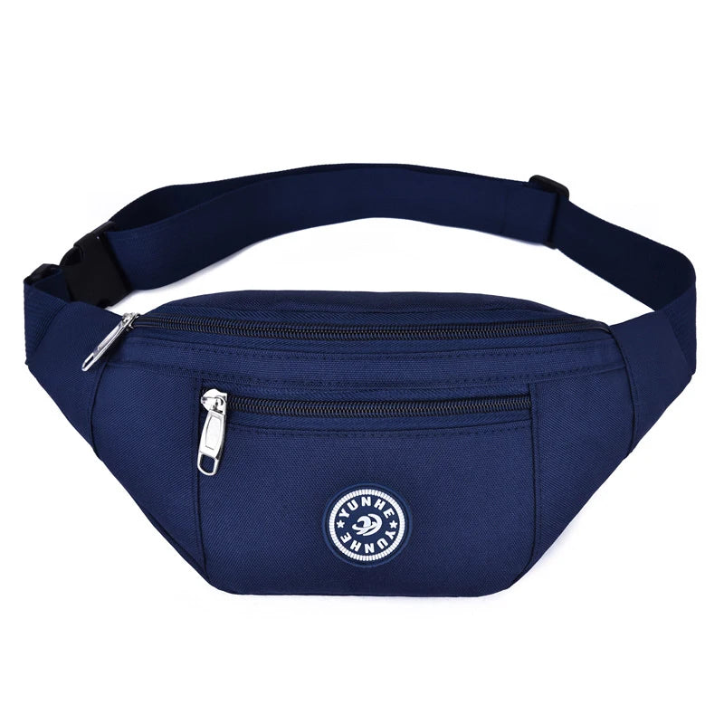 Waist Packs Men Women Unisex Belt Money Pouch Wallet Zip Travel Hiking