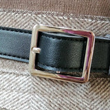 Solid Mini Bag Purse PU Leather Waist Pack