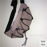 Harajuku Japanese Style Student Cross Body Nylon Bag Fanny Pack Ulzzang