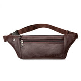 Women Leather Adjustable Belt Bag Waist Pack Wallet Phone Pouch
